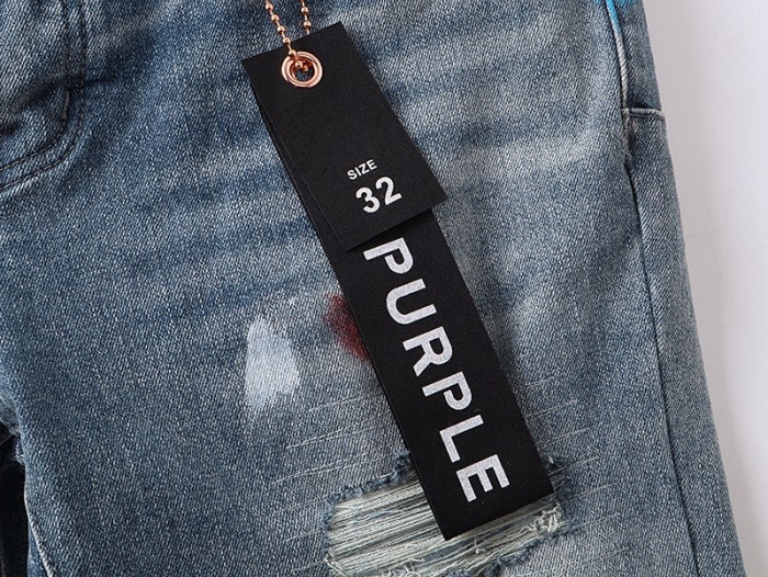 1:1 quality version Ripped Stitch Oil Paint Micro Flare Jeans 28884588