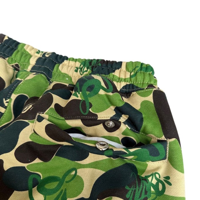 1:1 quality version BAPE x SYNA World Camo Zip Print Hoodie & Pants Set 2 colors 28886491