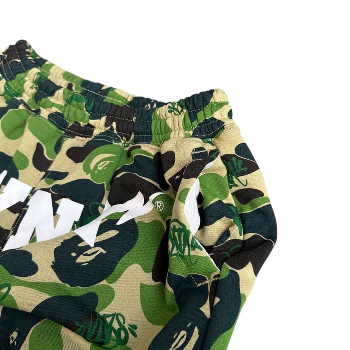 1:1 quality version BAPE x SYNA World Camo Zip Print Hoodie & Pants Set 2 colors 28886491