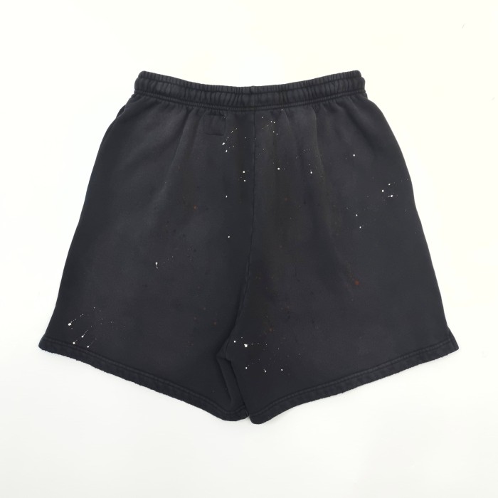[Big & Tall for weights up to 260 lbs]1:1 quality version Flame Splash Ink Print Washed Shorts with NFC tag 28889899