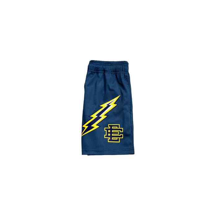 1:1 quality version Color Block Lightning Print Mesh Shorts 3 colors 28893312