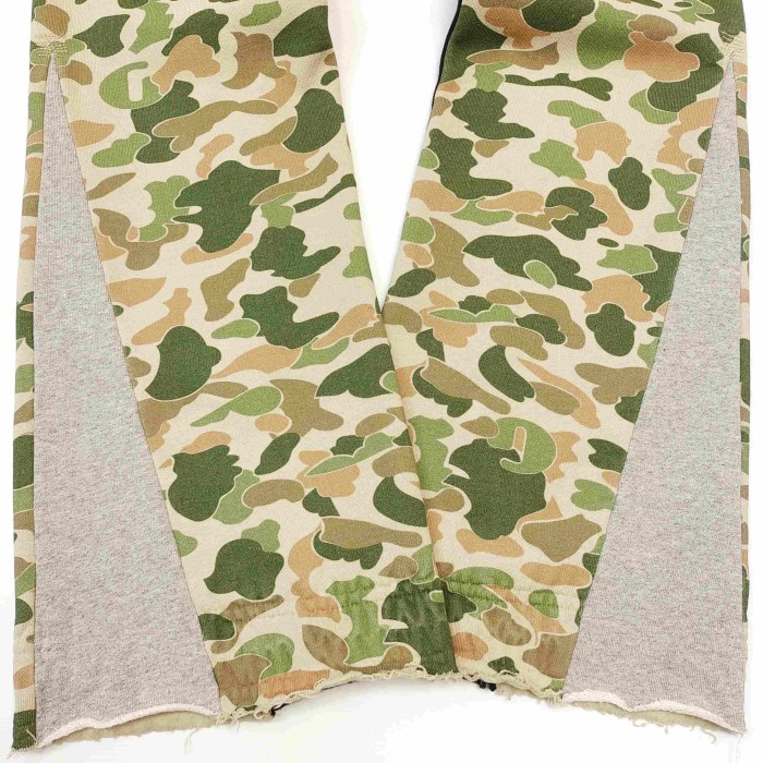[Big & Tall for weights up to 260 lbs]1:1 quality version Leaf Camouflage Zipper Hoodie & Pants Set 28893167