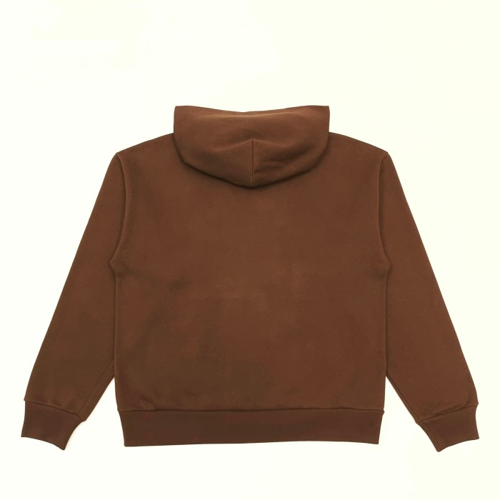 [Big & Tall for weights up to 220 lbs]1:1 quality version Rhinestone Black Letter V2 Brown Hoodie & Pants Set 28893165