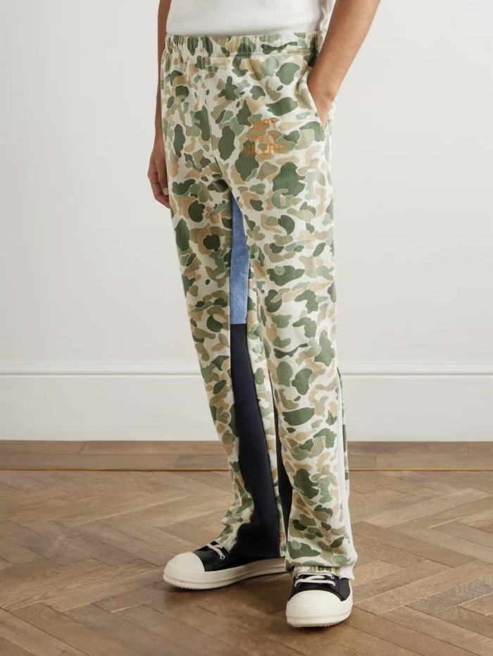 [Big & Tall for weights up to 260 lbs]1:1 quality version Leaf Camouflage Zipper Hoodie & Pants Set 28893167