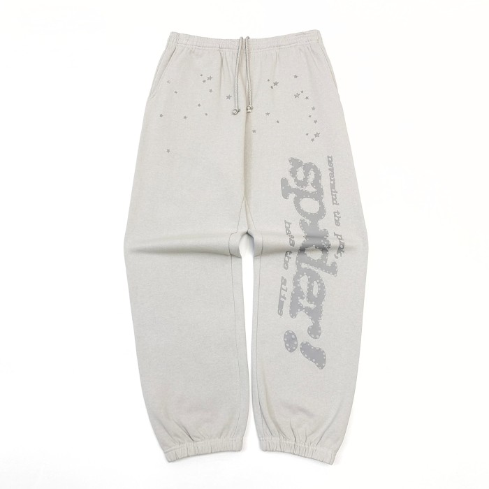 [Big & Tall for weights up to 220 lbs]1:1 quality version Grey Letter V2 Cloud Ash Hoodie & Pants Set 28893163
