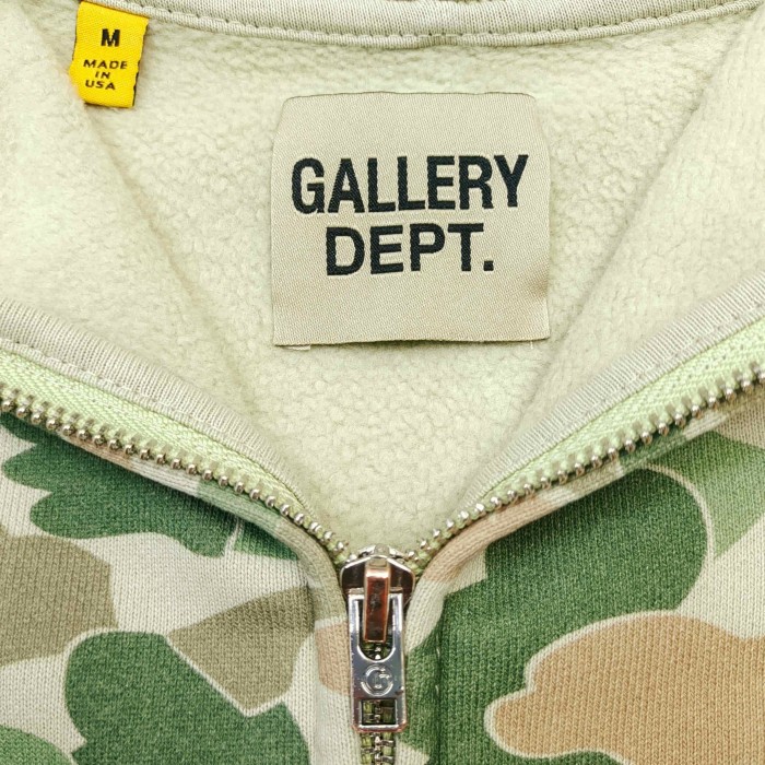 [Big & Tall for weights up to 260 lbs]1:1 quality version Leaf Camouflage Zipper Hoodie & Pants Set 28893167