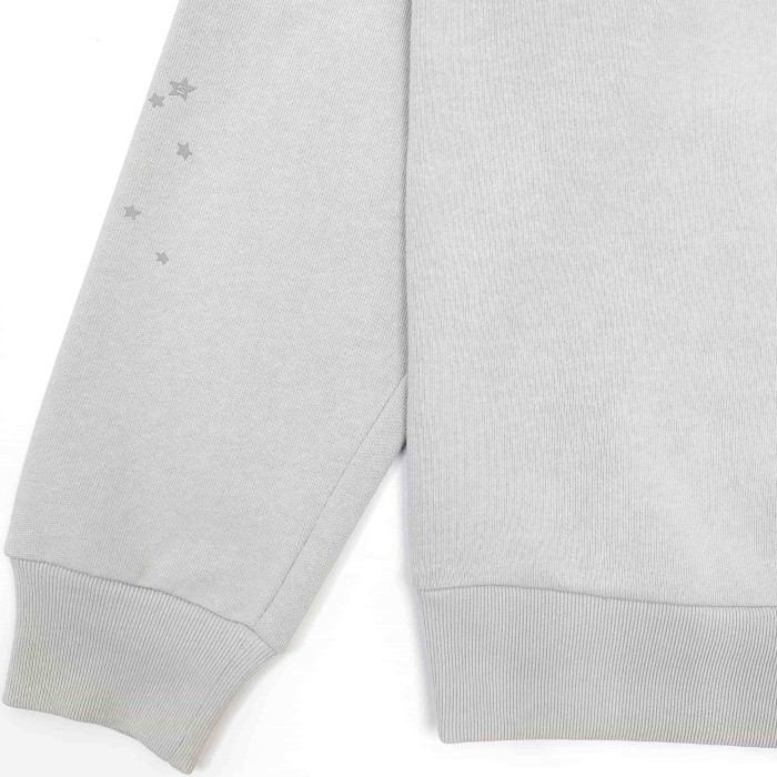 [Big & Tall for weights up to 220 lbs]1:1 quality version Grey Letter V2 Cloud Ash Hoodie & Pants Set 28893163