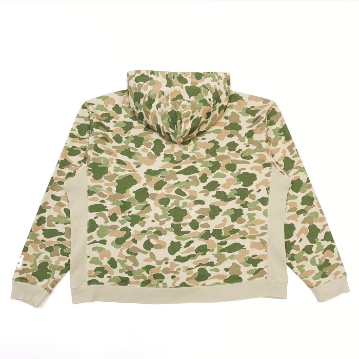 [Big & Tall for weights up to 260 lbs]1:1 quality version Leaf Camouflage Zipper Hoodie & Pants Set 28893167