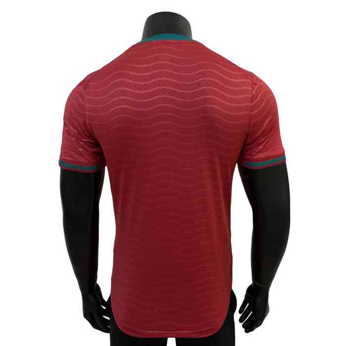 2026/2027 Burgundy Wave Pattern Portugal Home Jersey 2 Kind 28898443