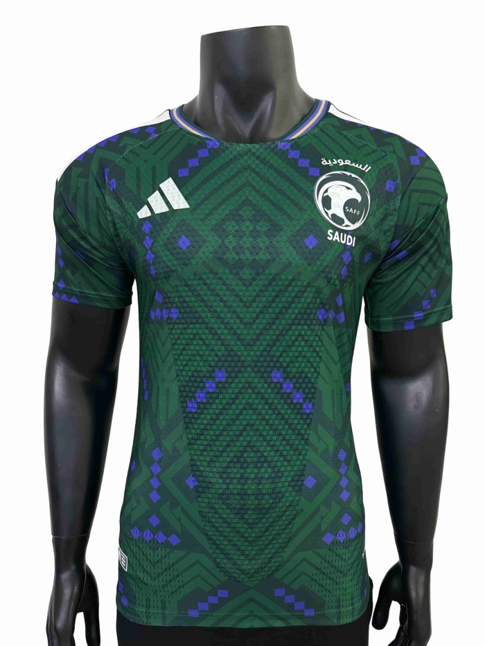 2026/2027 Green Geometry Saudi Arabia Home Jersey 2 Kind 28898447