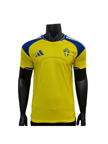 2026/2027 Yellow Blue Contrast Sweden Home Authentic Jersey 28898440