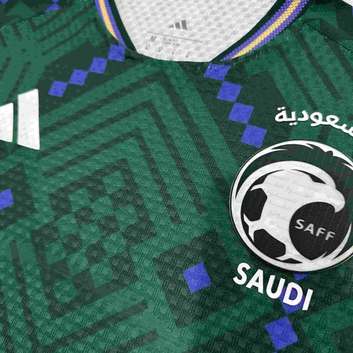 2026/2027 Green Geometry Saudi Arabia Home Jersey 2 Kind 28898447