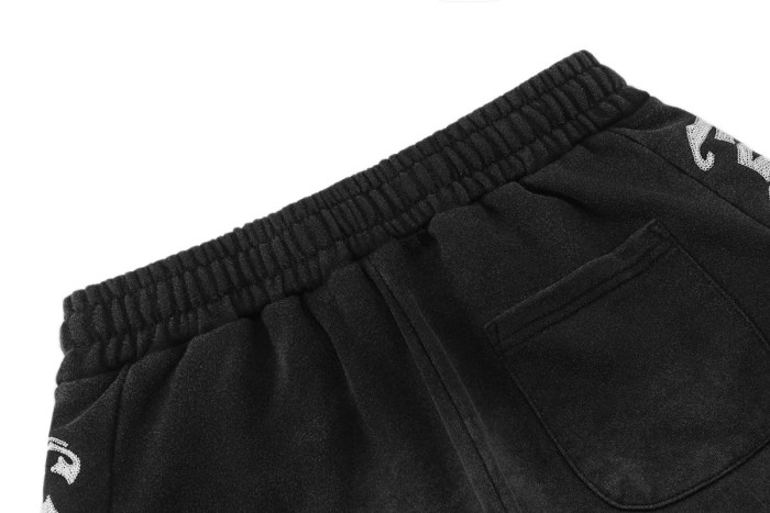 Side Knitted Logo Embroidered Shorts 4 colors 28900068