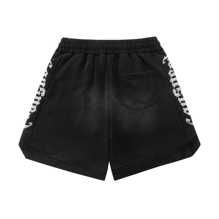 Side Knitted Logo Embroidered Shorts 4 colors 28900068