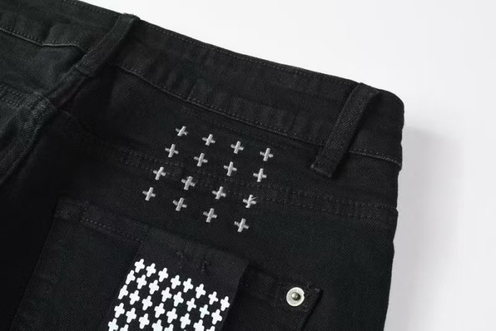 1:1 quality version Handwritten Slogan 1999 Jeans 28920254