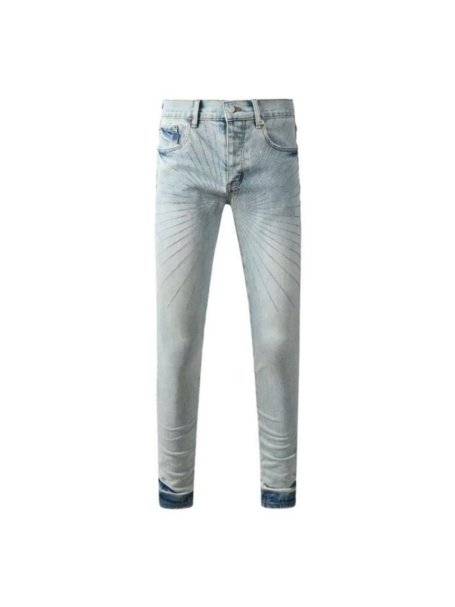 1:1 quality version Ray Fine Rhinestone Blue Jeans 28920255