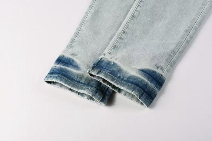 1:1 quality version Ray Fine Rhinestone Blue Jeans 28920255