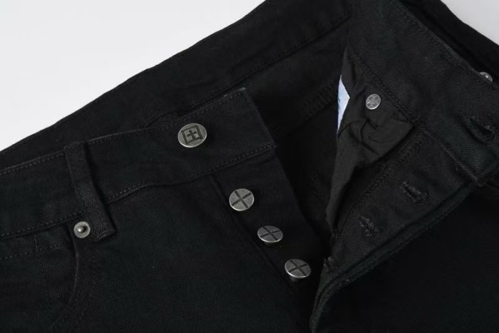 1:1 quality version Handwritten Slogan 1999 Jeans 28920254