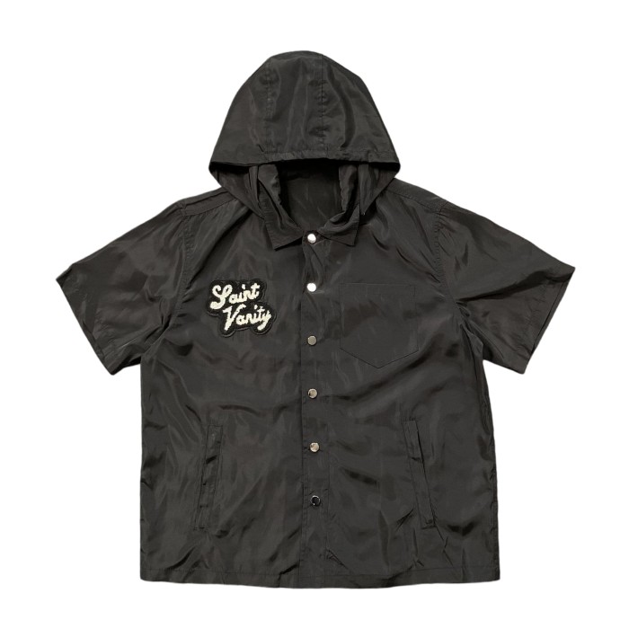 Badge Towel Embroidery Hooded Shirt & Shorts Set 3 colors 28925617
