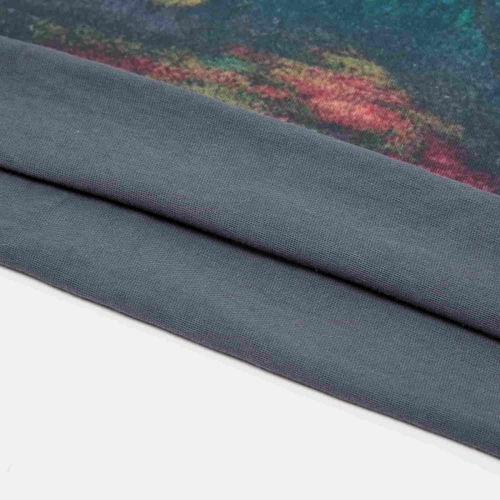 UFO Cowboy Rhinestone Print Washed Tee 28930931