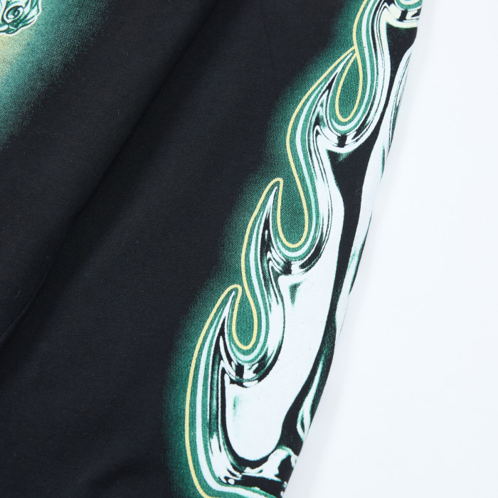 Latest Fashion Streetwear Rhinestone Long-Sleeve T-Shirt 28930897