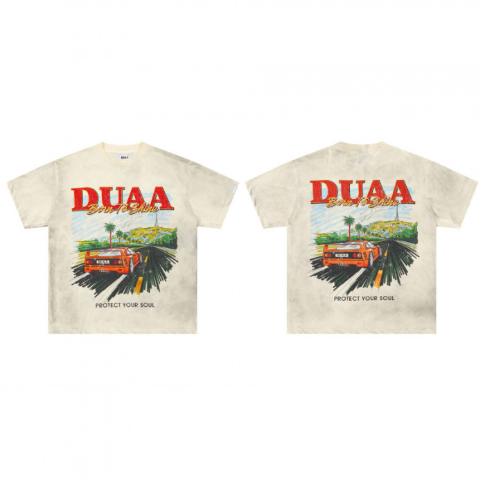 Hip-Hop Street Print Washed Tee 12 colors 28929517