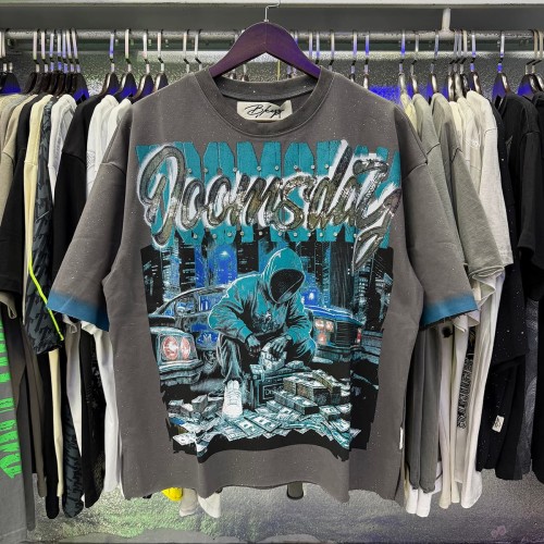 Dooms Day F-Terry Cropped Print Tee 28930874