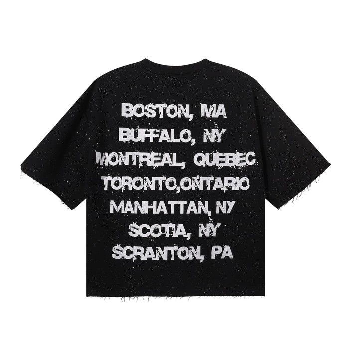 Monster F-Terry Cropped Print Tee 28930872