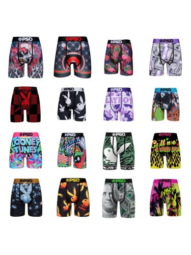 Paper Money Bunny Spiderman Print Boxer Briefs 16 colors 28629137