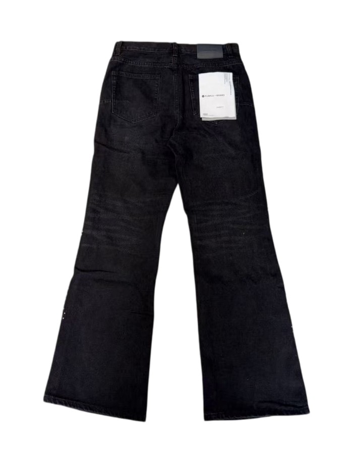 1:1 quality version Bone Patch Studded Flared Jeans 28963945