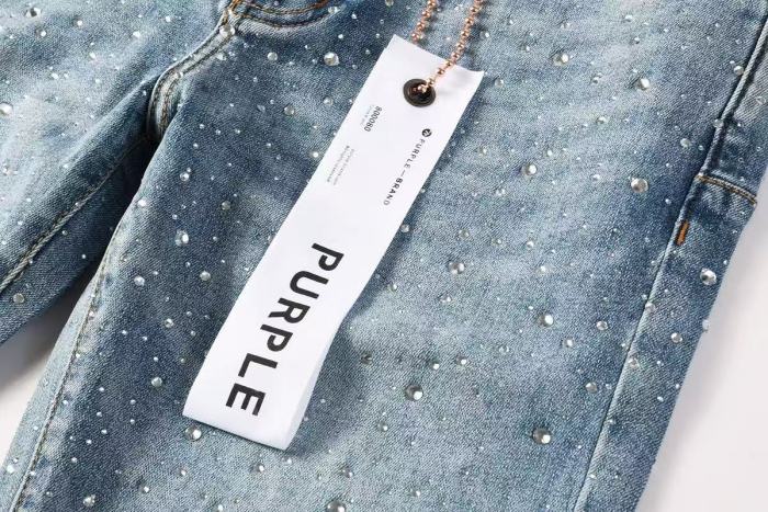 1:1 quality version Starry Sky Rhinestone Slim Fit Jeans 28963941