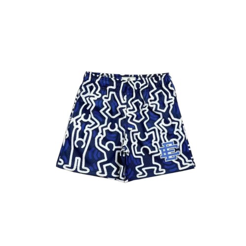 1:1 quality version Art Graffiti Co-Branded Print Mesh Shorts 3 colors 28969518