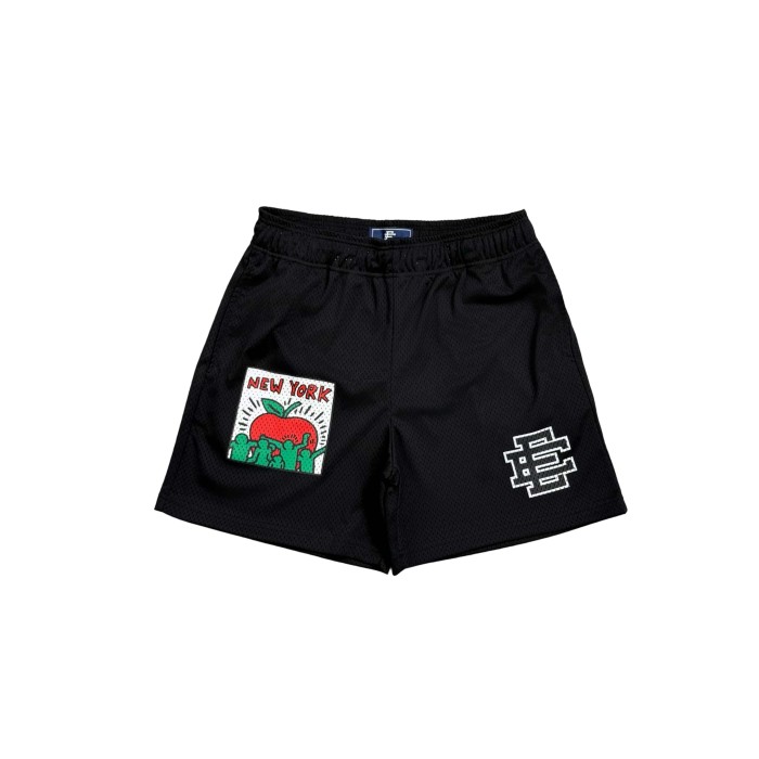 1:1 quality version Art Graffiti Co-Branded Print Mesh Shorts 3 colors 28969518