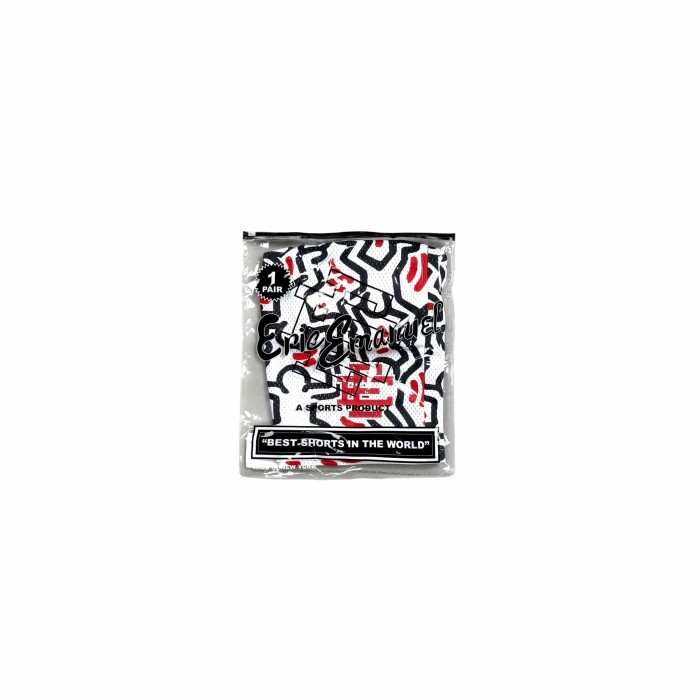 1:1 quality version Art Graffiti Co-Branded Print Mesh Shorts 3 colors 28969518