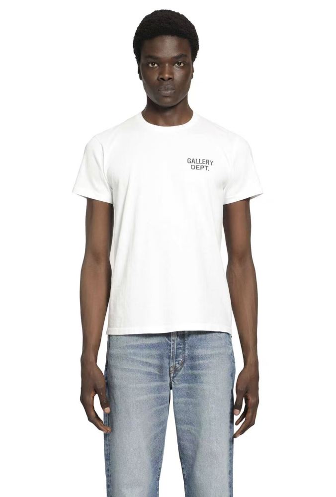 [Big & Tall for weights up to 260 lbs]1:1 quality version Back Gold Foil Basic Print Tee 28971598