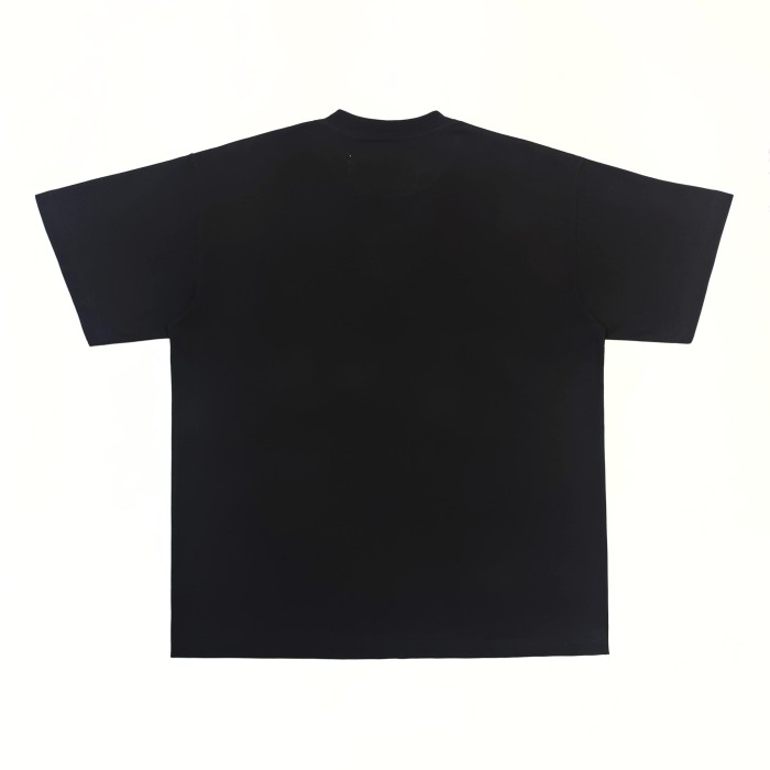 [Big & Tall for weights up to 220 lbs]1:1 quality version Black Letters Black Mesh Black Print Tee 28971638