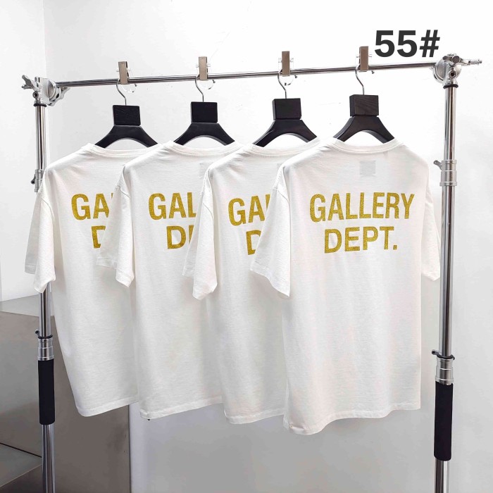 [Big & Tall for weights up to 260 lbs]1:1 quality version Back Gold Foil Basic Print Tee 28971598