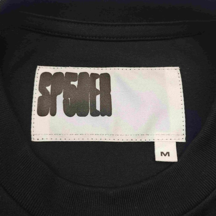 [Big & Tall for weights up to 220 lbs]1:1 quality version Black Letters Black Mesh Black Print Tee 28971638