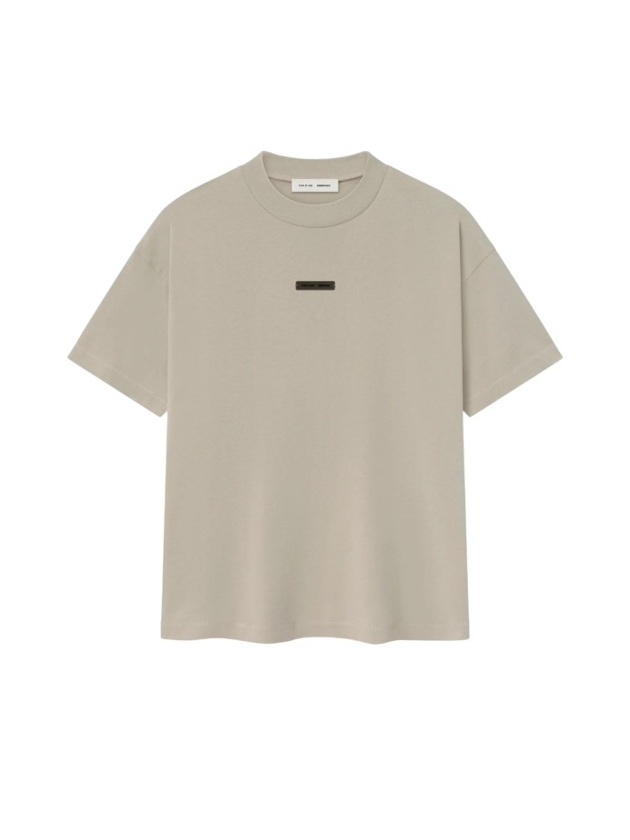 [Big & Tall for weights up to 220 lbs]1:1 quality version 3D Metal Brushed Logo Print Tee & Shorts Set 6 colors 28971502