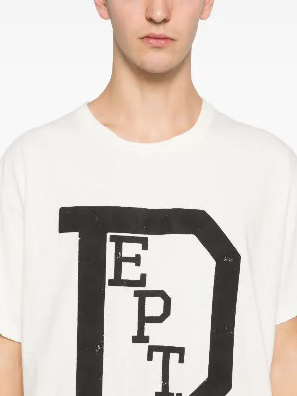 [Big & Tall for weights up to 260 lbs]1:1 quality version Large D Beige Print Tee 28971597