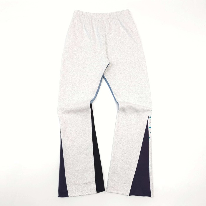 [Big & Tall for weights up to 260 lbs]1:1 quality version Bleached Gray Hand-Painted Splicing Casual Pants 28971601
