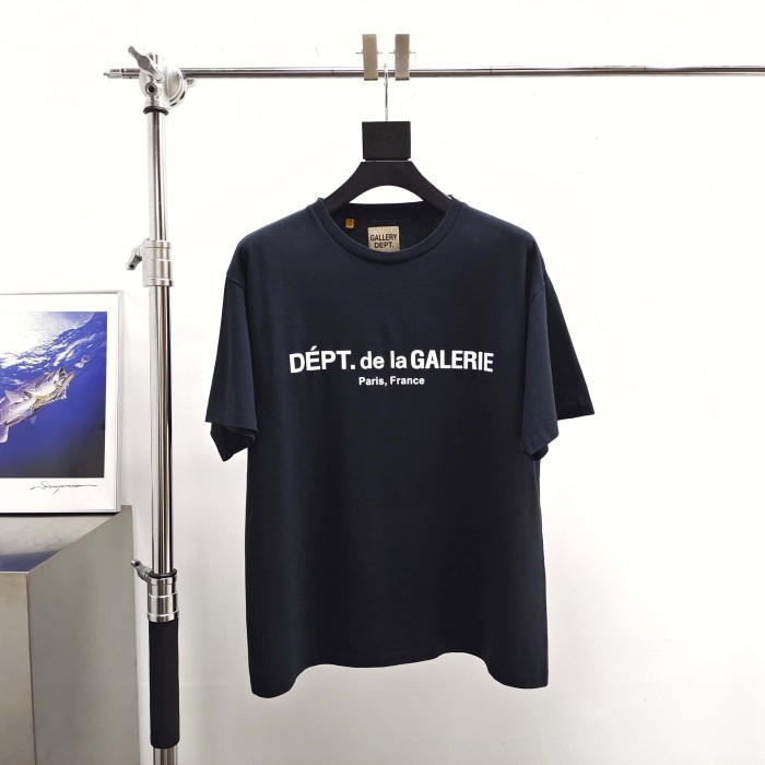 [Big & Tall for weights up to 260 lbs]1:1 quality version Flocked French Print Washed Tee 28971599