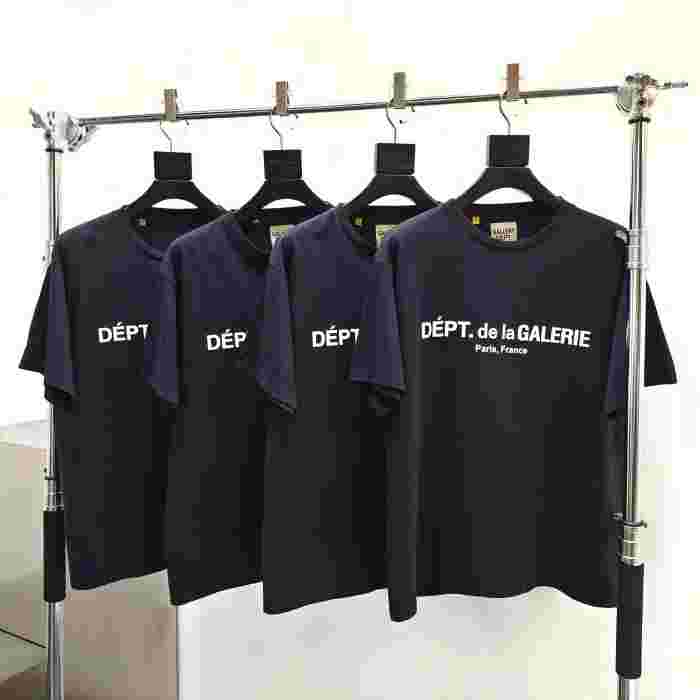 [Big & Tall for weights up to 260 lbs]1:1 quality version Flocked French Print Washed Tee 28971599