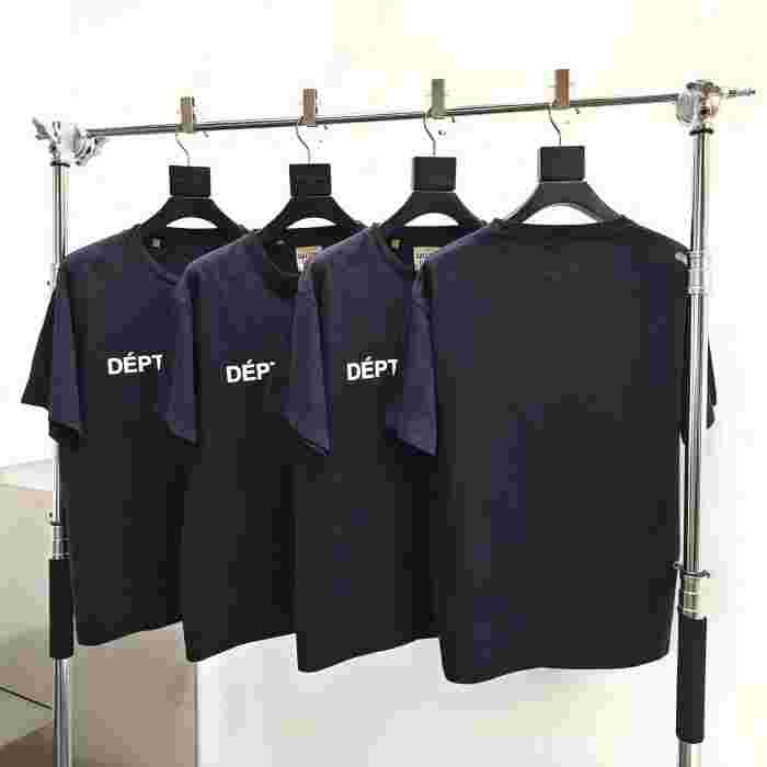[Big & Tall for weights up to 260 lbs]1:1 quality version Flocked French Print Washed Tee 28971599