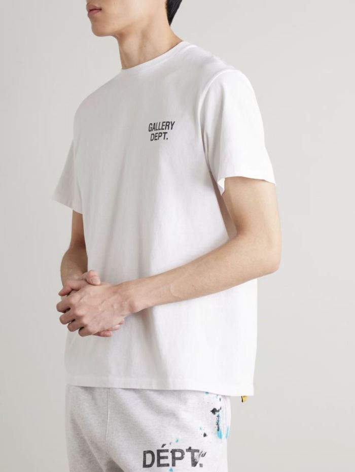 [Big & Tall for weights up to 260 lbs]1:1 quality version Back Gold Foil Basic Print Tee 28971598