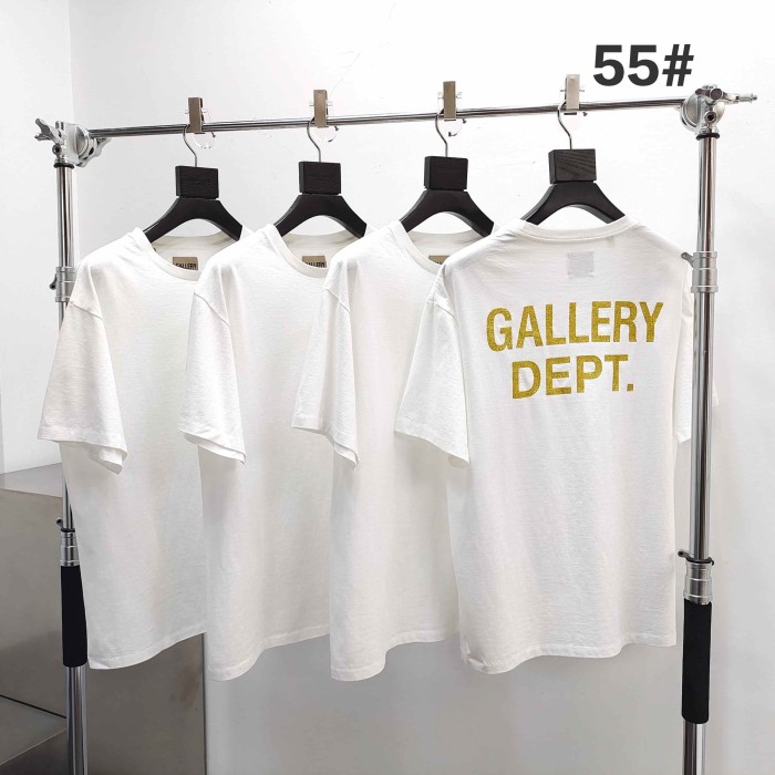 [Big & Tall for weights up to 260 lbs]1:1 quality version Back Gold Foil Basic Print Tee 28971598
