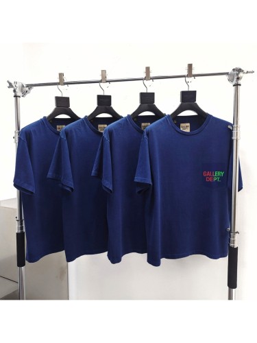 [Big & Tall for weights up to 260 lbs]1:1 quality version Fake Pocket Gradient Letter Print Tee 28971600
