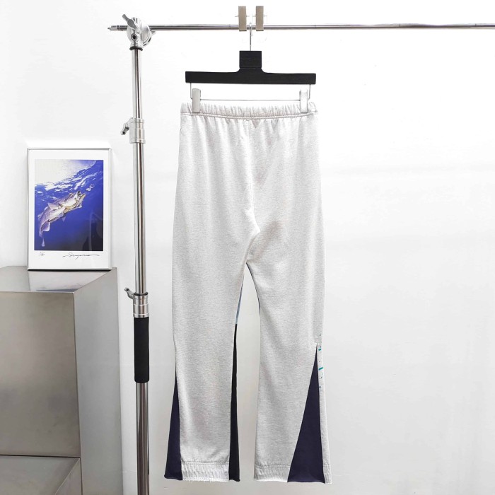 [Big & Tall for weights up to 260 lbs]1:1 quality version Bleached Gray Hand-Painted Splicing Casual Pants 28971601