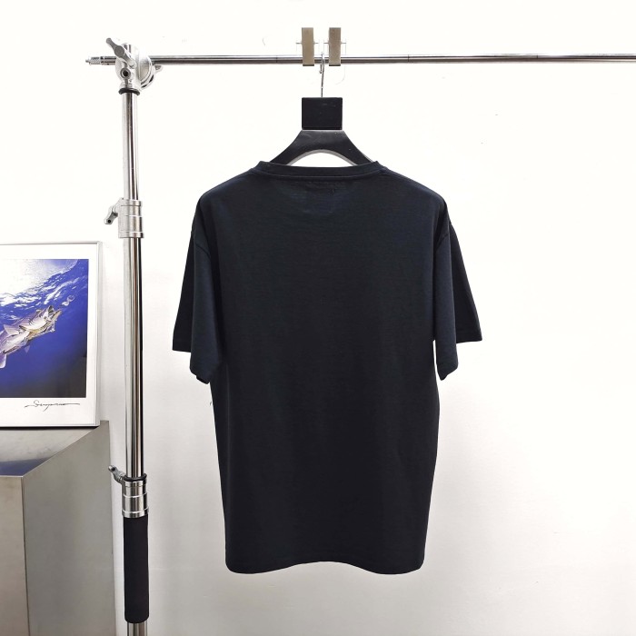 [Big & Tall for weights up to 260 lbs]1:1 quality version Flocked French Print Washed Tee 28971599