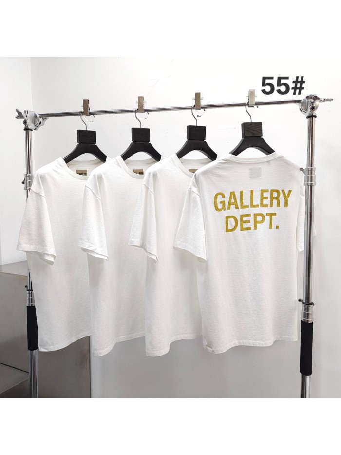 [Big & Tall for weights up to 260 lbs]1:1 quality version Back Gold Foil Basic Print Tee 28971598